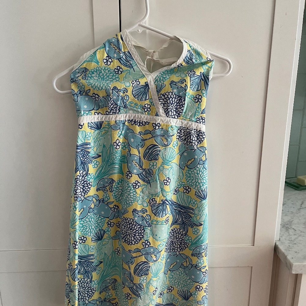 Floral Halter Top Minidress
